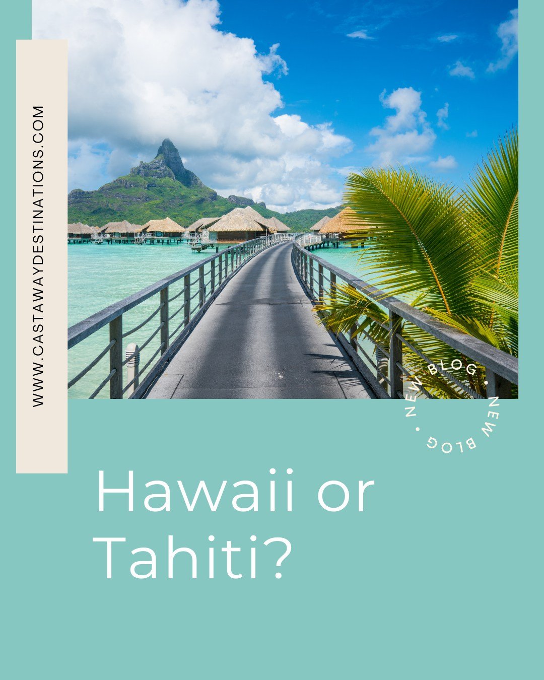 When people start dreaming about a Pacific island escape, two names tend to surface first, Hawaii and Tahiti.⁣
⁣
Both offer turquoise water and breathtaking scenery, yet they feel surprisingly different once you arrive. One leans toward variety and e