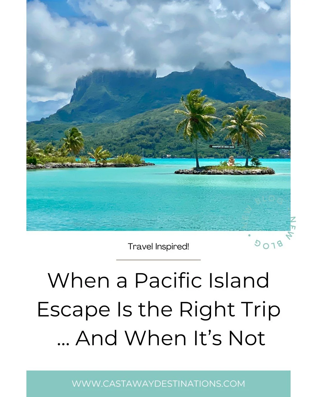 A Pacific island escape holds a certain kind of promise.⁣
⁣
Warm water, open skies, and a slower rhythm that feels far removed from everyday life.⁣
⁣
And sometimes, it is exactly what you need.⁣
⁣
Other times, what you are really craving is something