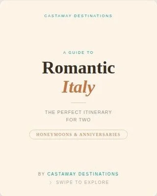 Italy is one of those places that feels different when you travel there as a couple. ⁣
⁣
From rooftop dinners in Rome to golden evenings in Tuscany, gondola rides in Venice, and cliffside terraces on the Amalfi Coast &mdash; the magic isn't in doing 
