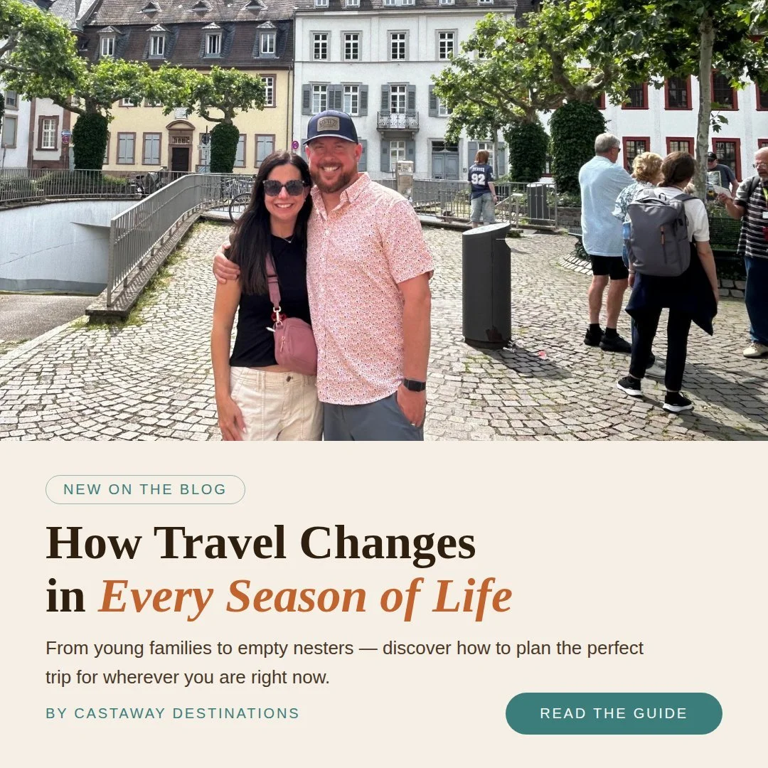 The best trips change as we do.⁣
⁣
At one stage, travel is about keeping little kids happy and making memories together. Later, it becomes reconnecting with teenagers, slowing down as a couple, gathering generations together, or finally taking the tr