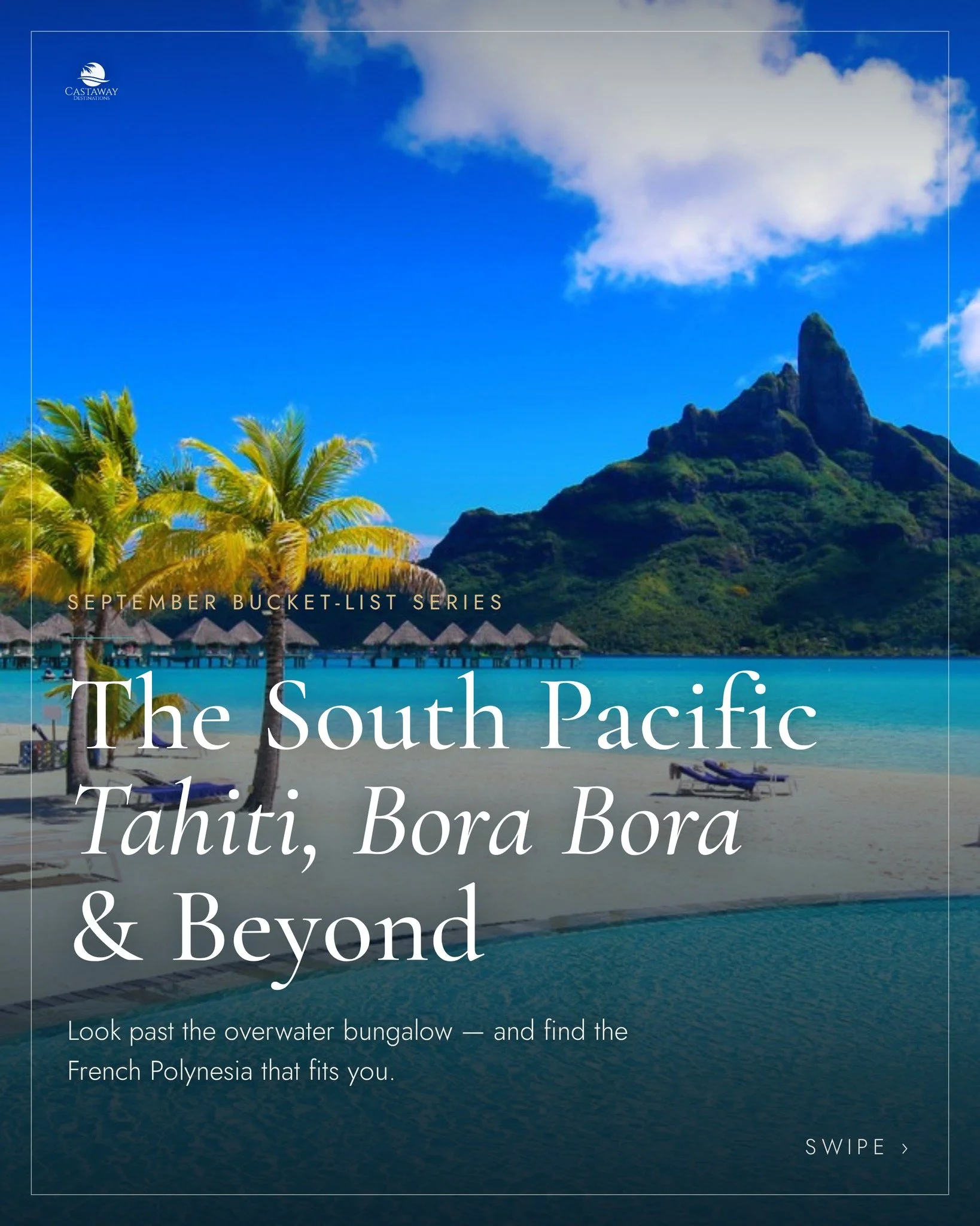 Everyone pictures the same South Pacific: an overwater bungalow, a ladder into blue water, a green peak in the distance. It's real. It's also just the beginning.

French Polynesia is 118 islands across five archipelagos, and each one makes a differen