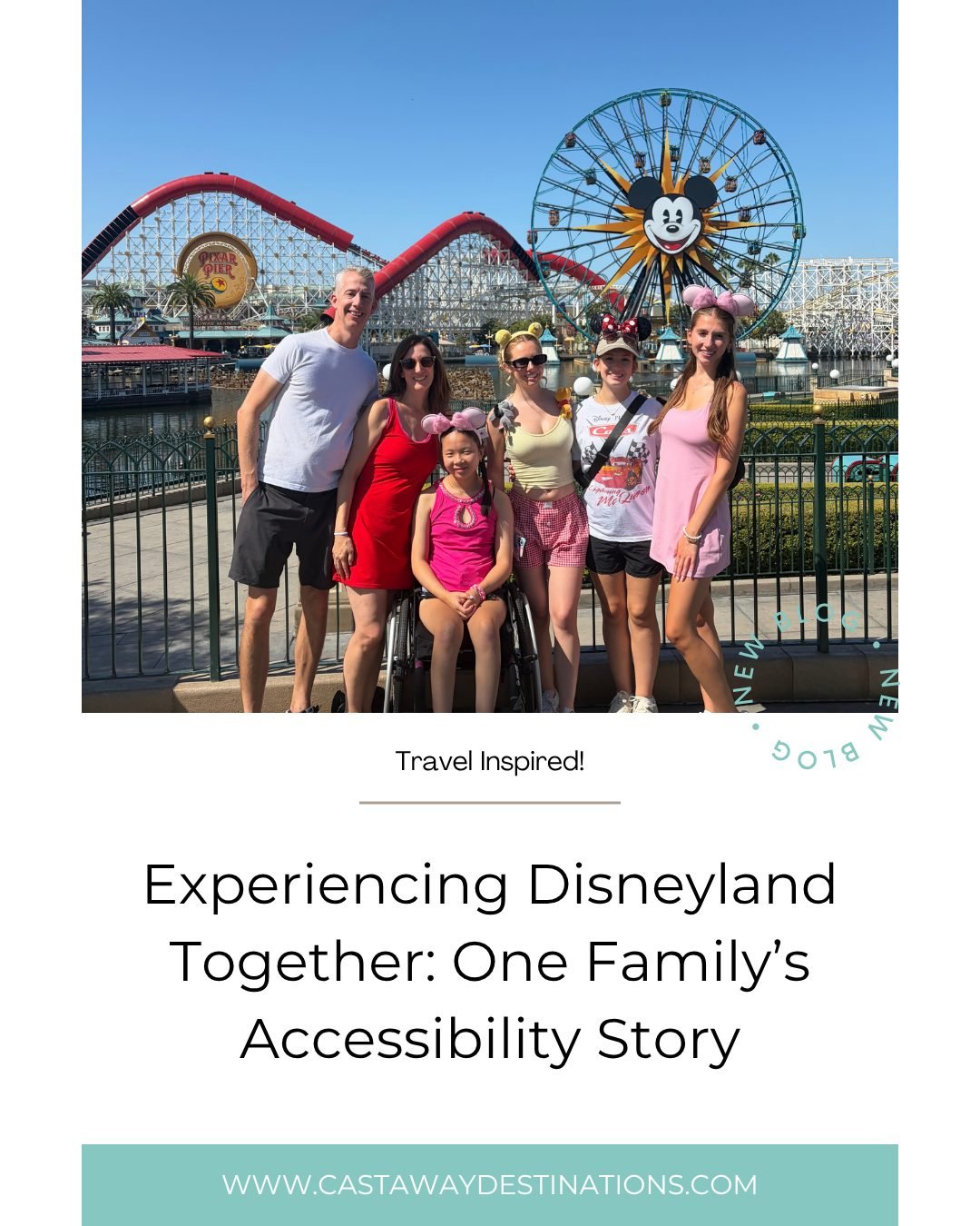 For Katie&rsquo;s family, the magic of Disneyland was something they didn&rsquo;t expect: being able to experience it together. ❤⁣
⁣
Hannah uses a wheelchair, and Disneyland gave their family an experience unlike any amusement park they&rsquo;d visit