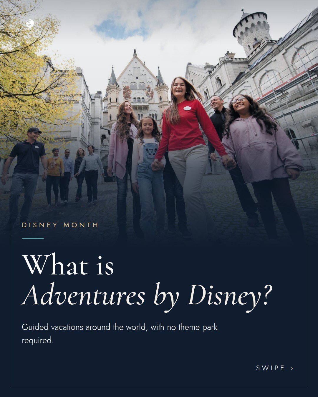 What if your next Disney vacation didn&rsquo;t include a theme park at all? 🏰

Adventures by Disney offers guided vacations around the world. Think castles in Germany, elephants in Thailand, river cruises through Europe and even expeditions to Antar