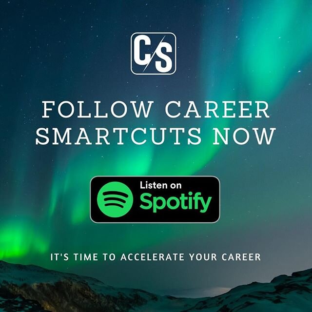 Follow Career Smartcuts on Spotify now! It's time to accelerate your career. ⠀
-⠀
Career Smartcuts is a podcast with tips and tricks on how to succeed in the world of business. ⠀
-⠀
#business #careersmartcuts #smartcuts #businessadvice #biz #career #