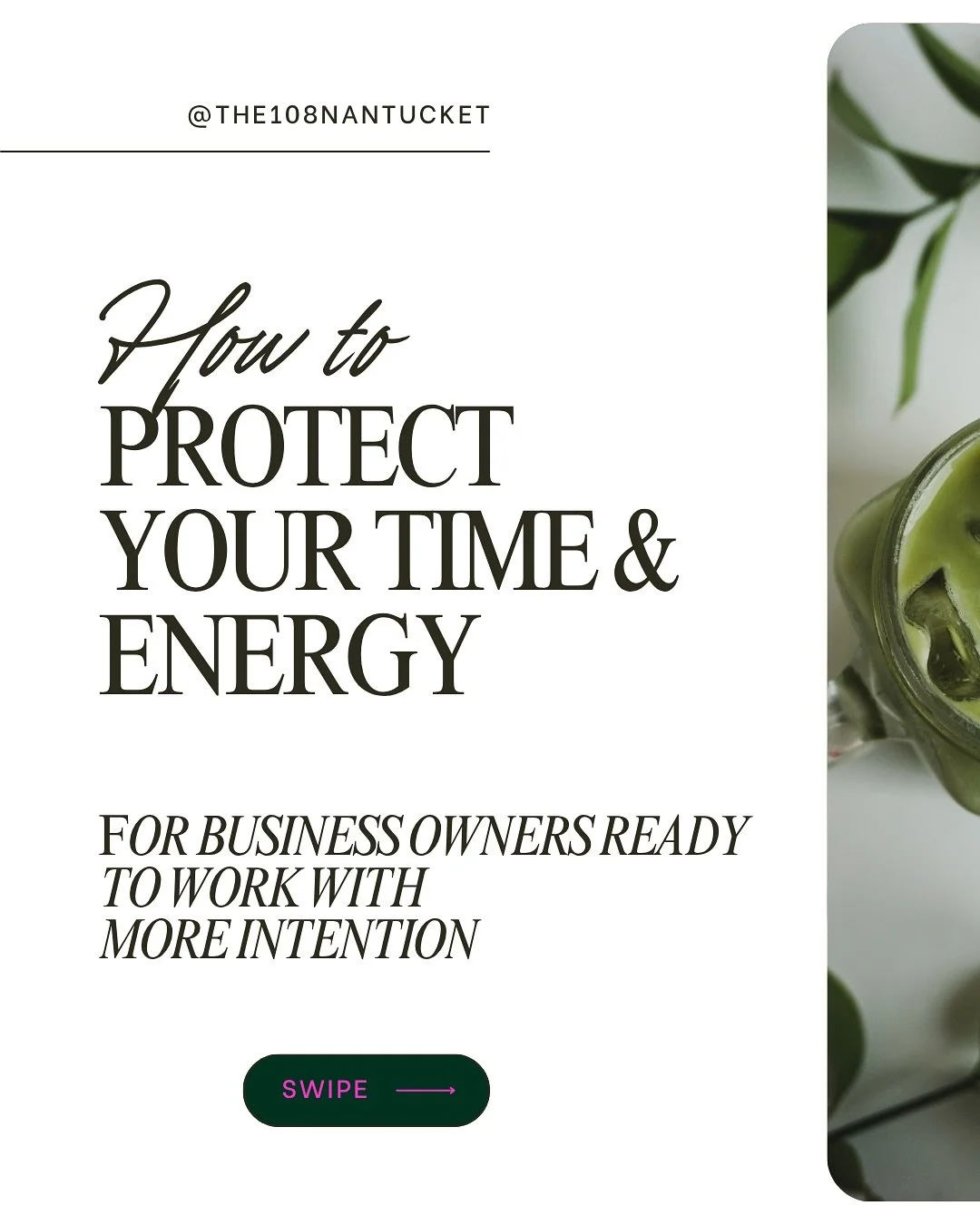 Protecting your time and energy is one of the most powerful moves you can make as a business owner. 🌿
It’s easy to get caught up in the shoulds — the tasks everyone else is doing, the things you feel obligated to handle, or the work tha