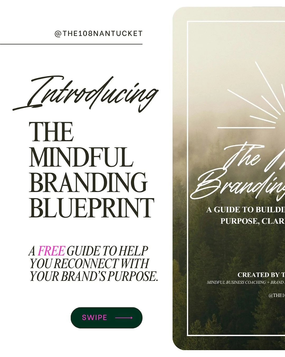 Introducing The Mindful Branding Blueprint &mdash; a new guided workbook designed to help you reconnect with your brand&rsquo;s purpose, clarify your vision, and realign your next chapter with intention and strategy.

This free guide is an invitation
