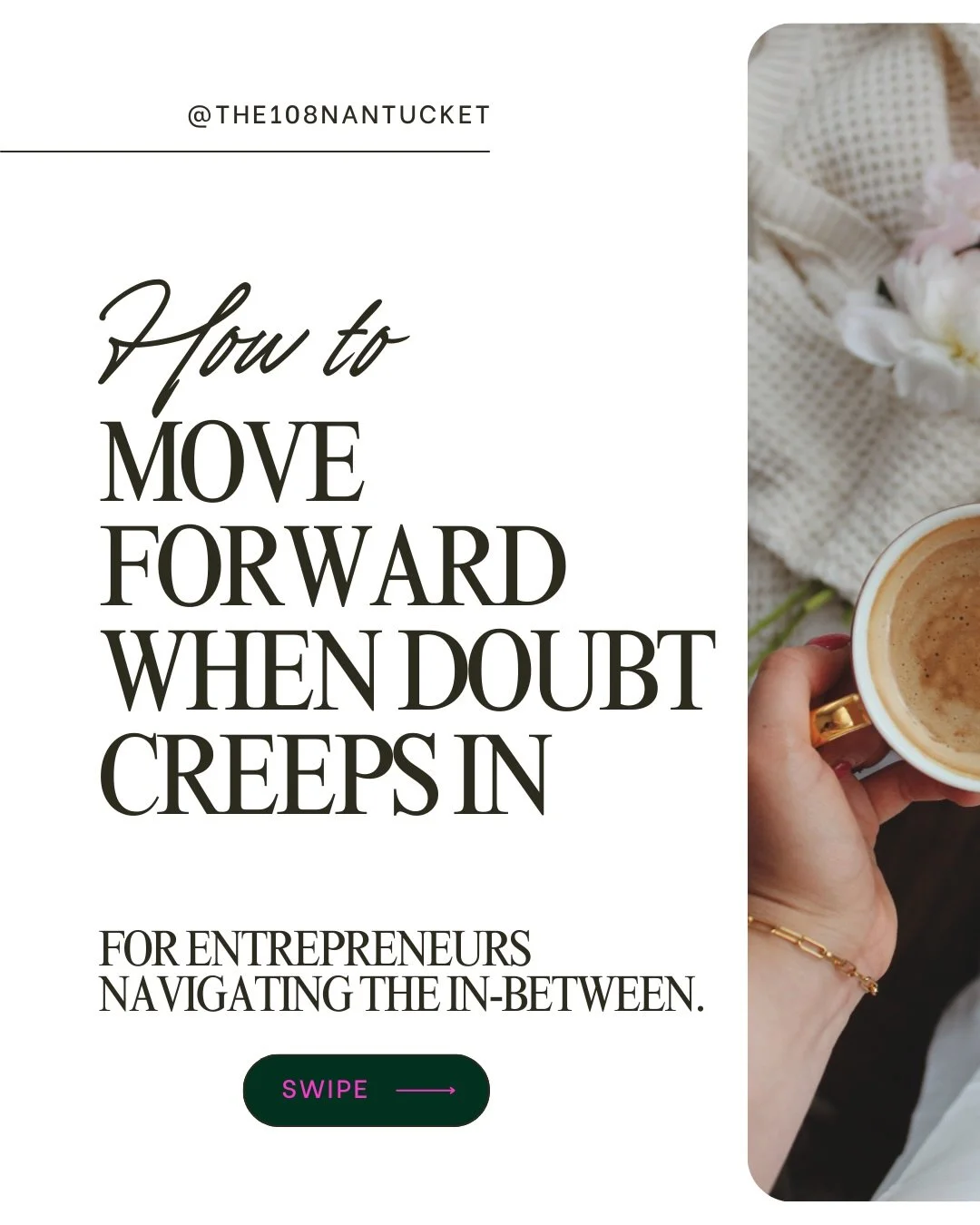 Doubt doesn&rsquo;t mean you&rsquo;re not ready.
It usually means you&rsquo;re growing. ✨

Any time you step into something new &mdash; a direction shift, a relaunch, a bold idea &mdash; your mind goes into protection mode.
It looks for the risks.
It