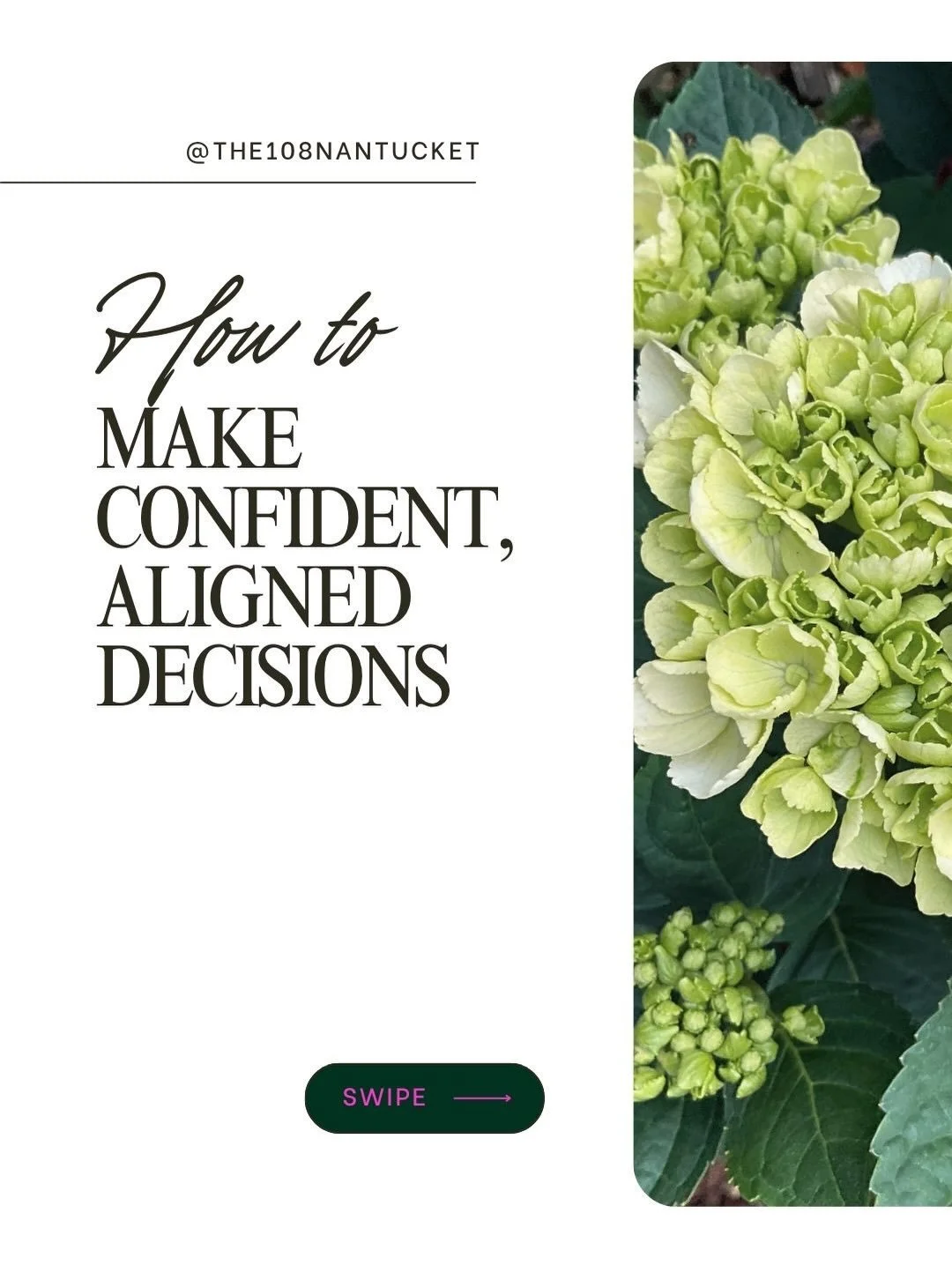 Confident, aligned decisions don&rsquo;t happen by accident. ✨

Most of us are busy saying yes &mdash; to trends, to expectations, to tasks that don&rsquo;t really serve us &mdash; and wondering why momentum feels slow.

This carousel walks through a