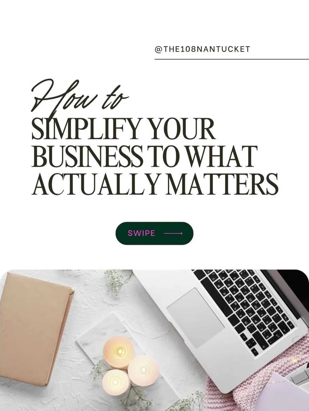 At some point, everyone hits this moment in their business&hellip;

You&rsquo;re doing a lot.
Showing up consistently.
Trying to move things forward.

But instead of feeling clear&hellip;
it just starts to feel like a lot to hold.

So the instinct is