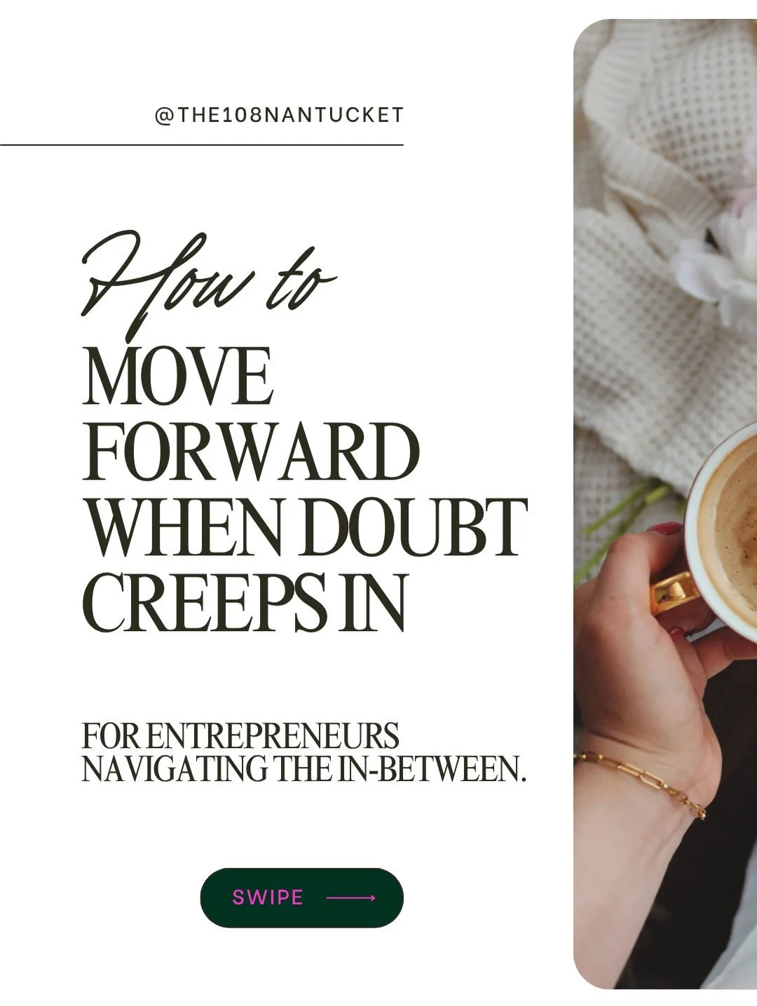 Doubt doesn&rsquo;t mean you&rsquo;re not ready.
It usually means you&rsquo;re growing. ✨

Any time you step into something new &mdash; a shift, a relaunch, a bold idea &mdash; your mind moves into protection mode.
It scans for risk. It highlights un