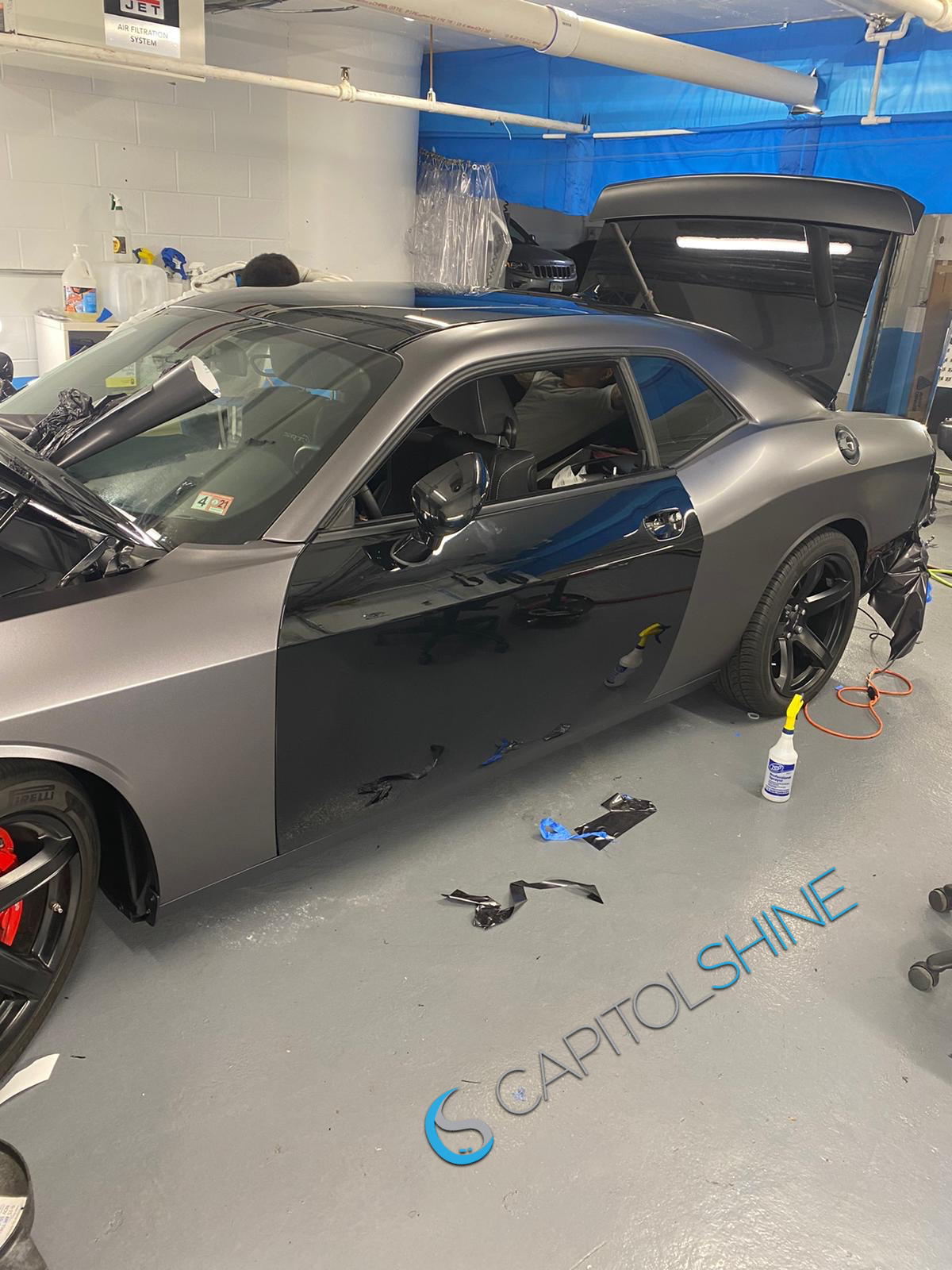 Add A Flat Finish To Your Paint With Vinyl — Capitol Shine