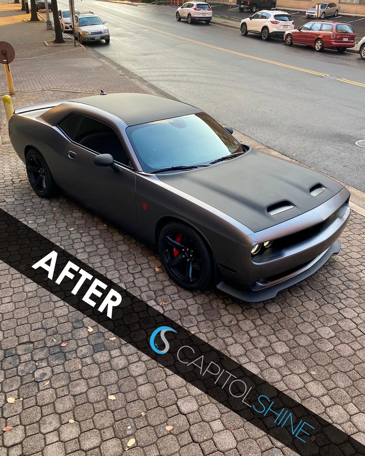 Add A Flat Finish To Your Paint With Vinyl — Capitol Shine Washington DC  Paint Protection Film and Ceramic Coatings