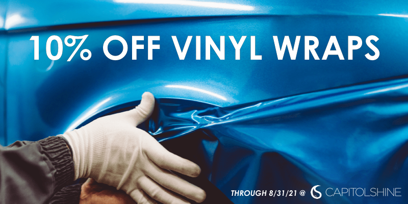 Add A Flat Finish To Your Paint With Vinyl — Capitol Shine