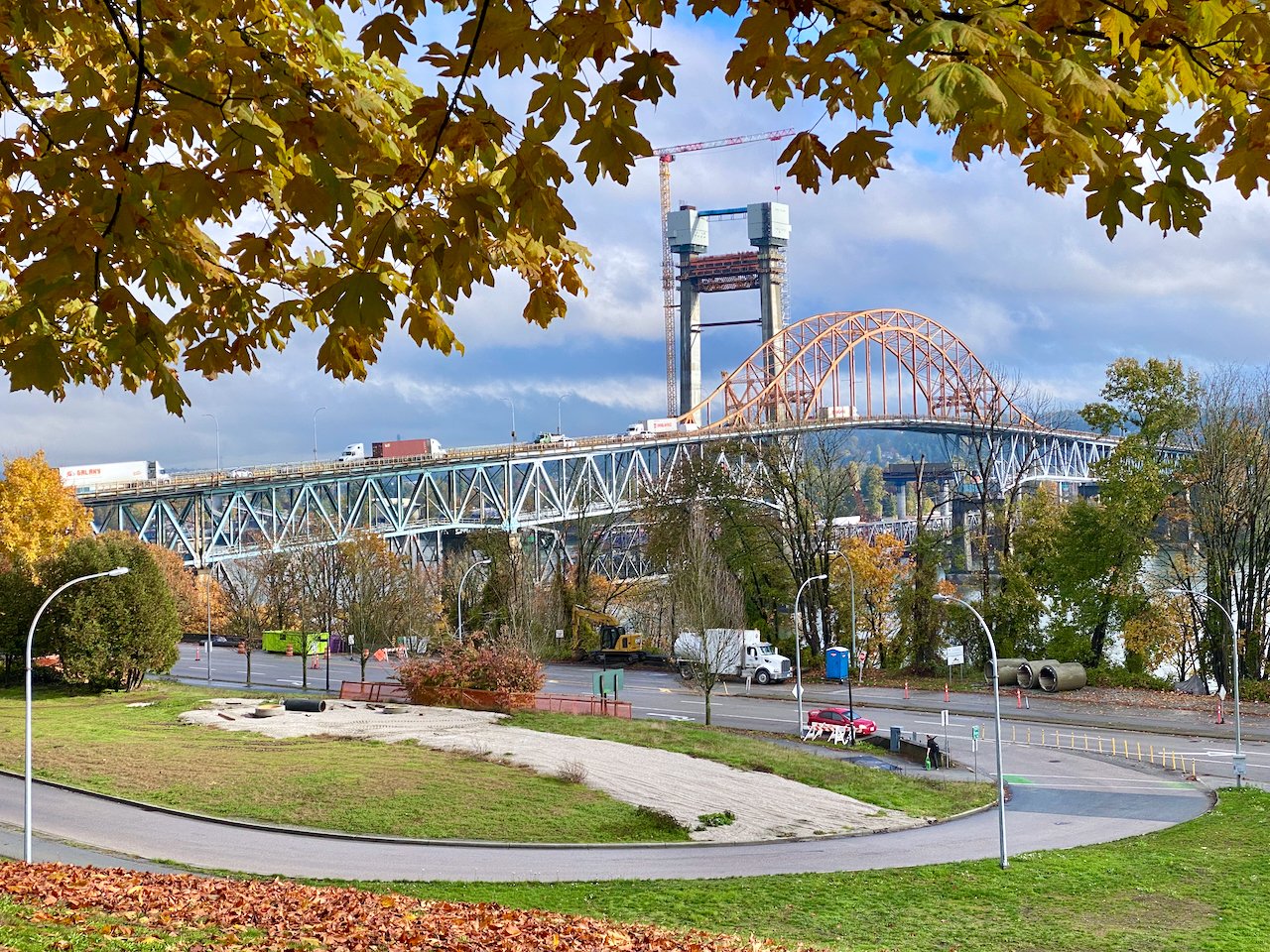 Pattullo Bridge and Replacement Bridge