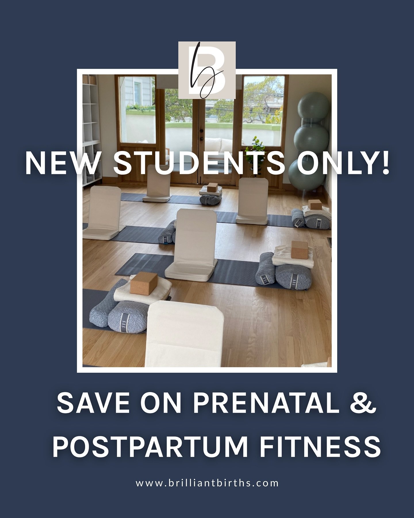 Fitness for every body + every trimester. 🤰👩&zwj;🍼💪

New students can use our Welcome Package to try all our classes at a discounted rate! 

Our spacious studio is in Berkeley in the Fourth Street Shopping District, offering a quiet place to stre
