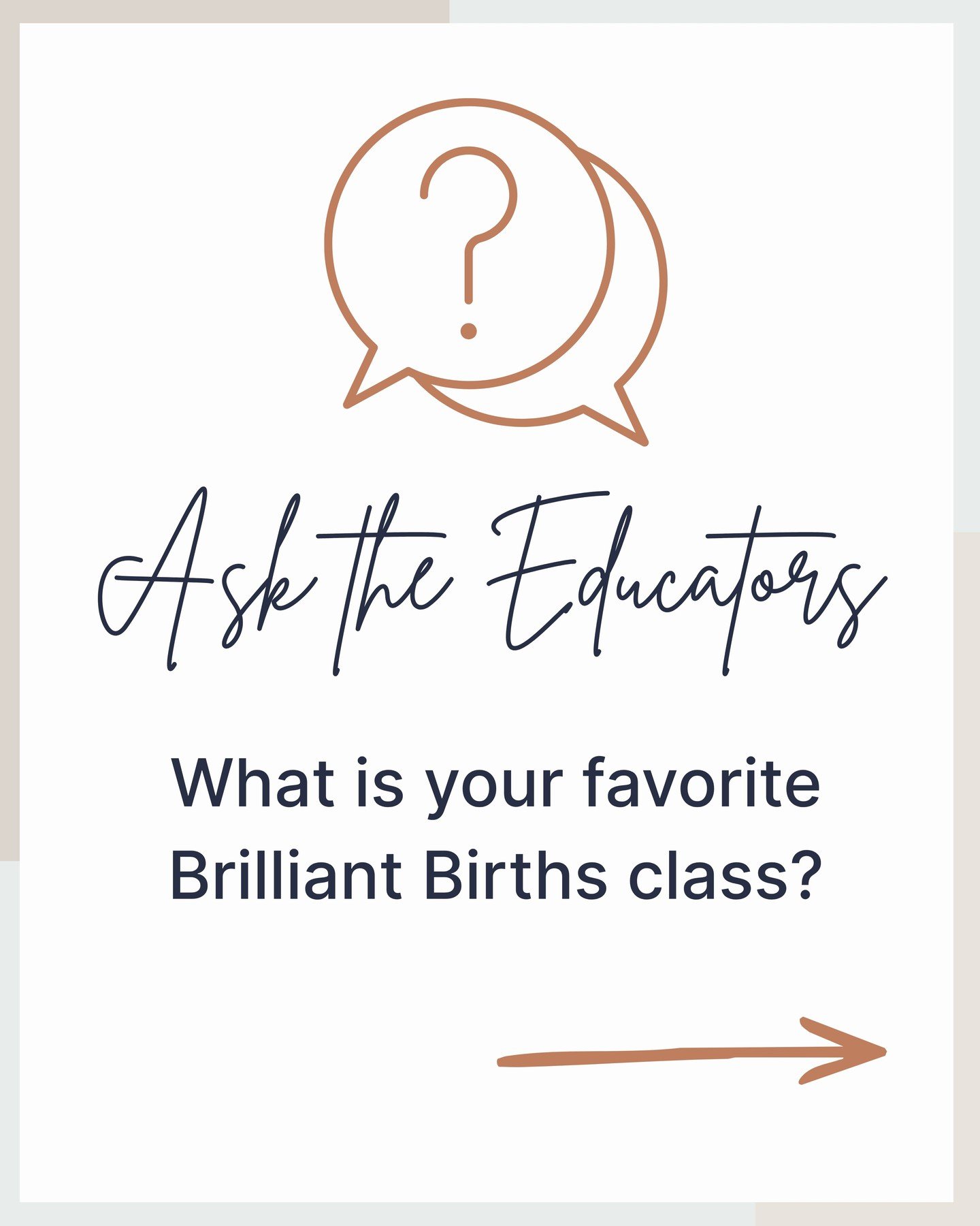 We asked our educators to pick favorites 👀 This is what they said!

What questions do you have for our educators? Comment them below! 

#pregnancy #doula #birth #postpartum #experts