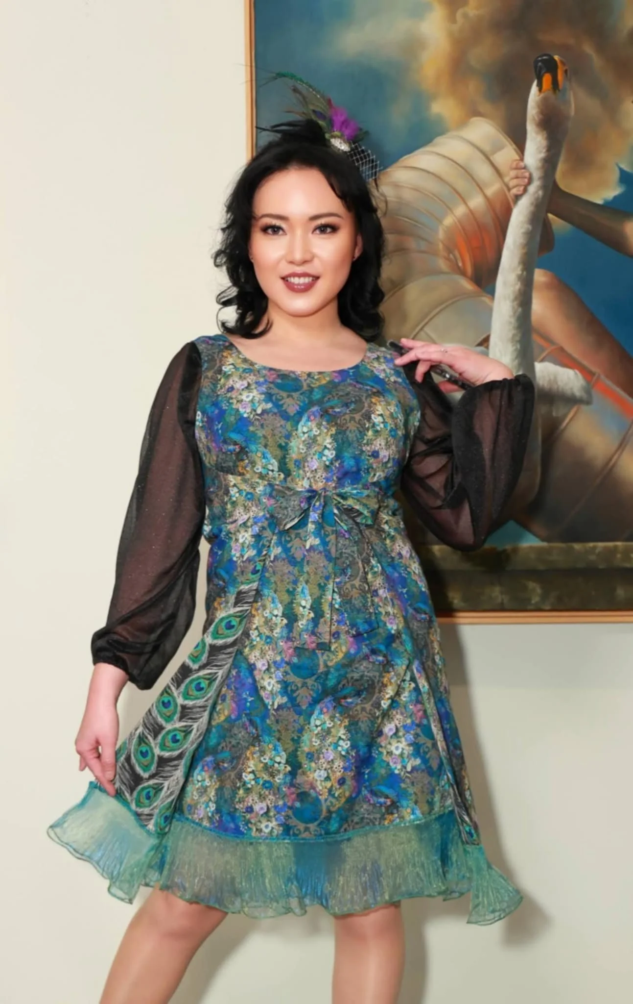 Peacock Reversible Dress-5.jpeg