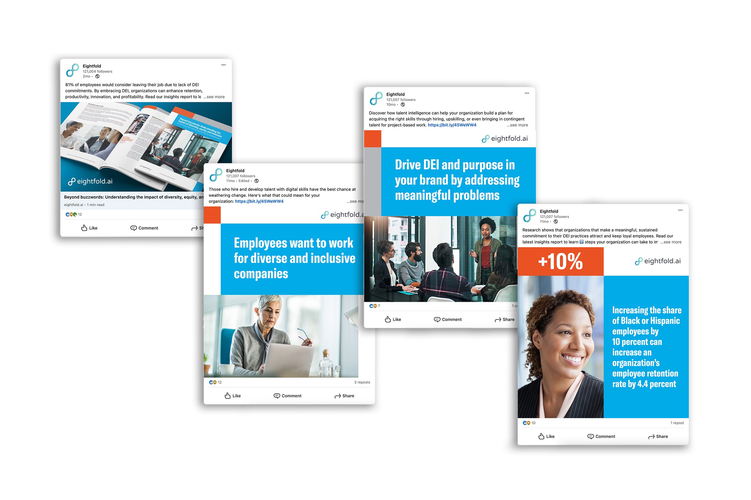 LinkedIn : DEI Report Promotion