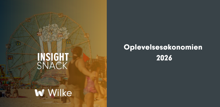 OPLEVELSESØKONOMI I 2026 I FORECAST