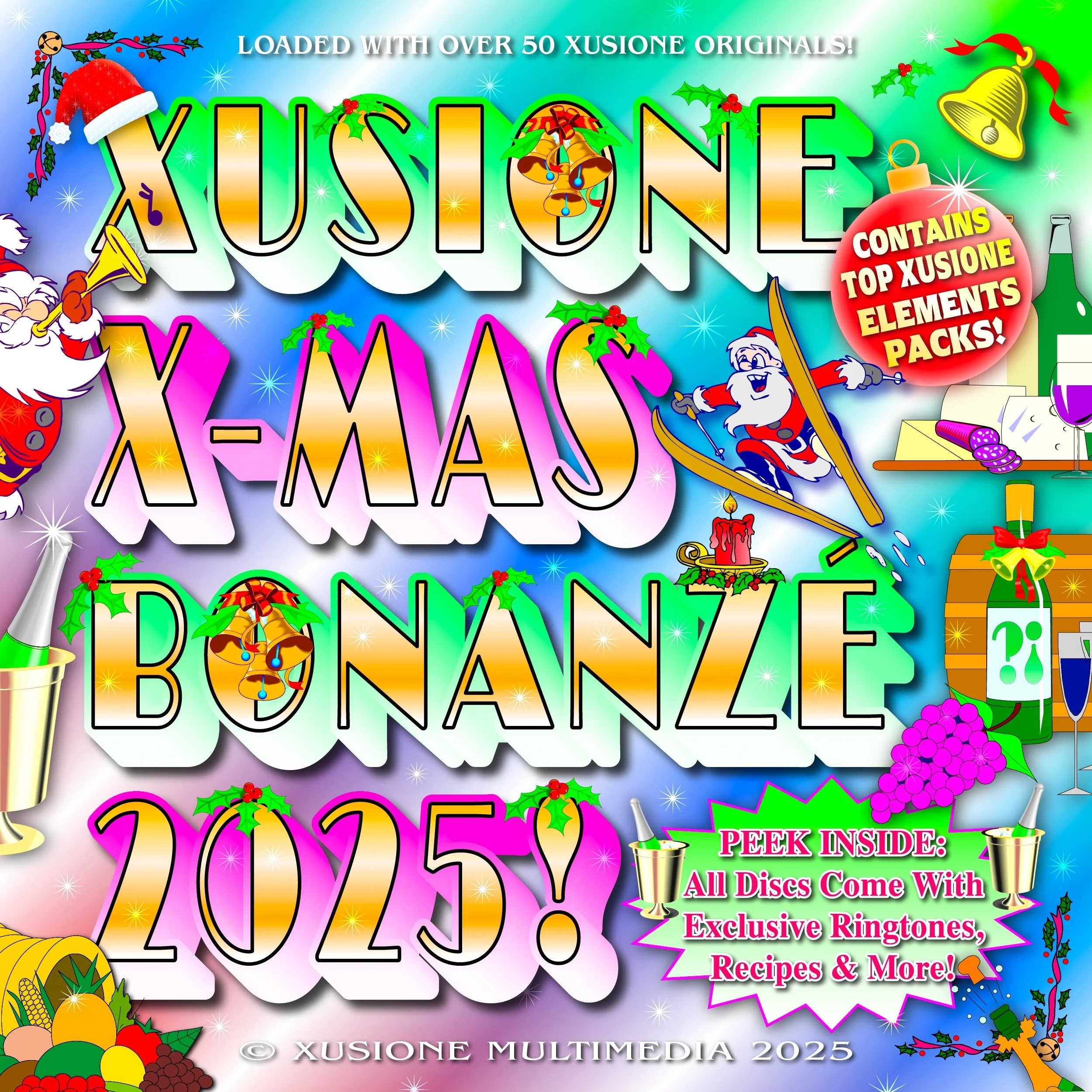 XUSIONE X-MAS BONANZE 2025 DVD COVER