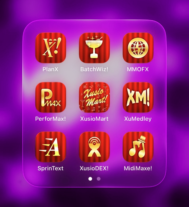 XUSIONE XUSIONET APP ICONS
