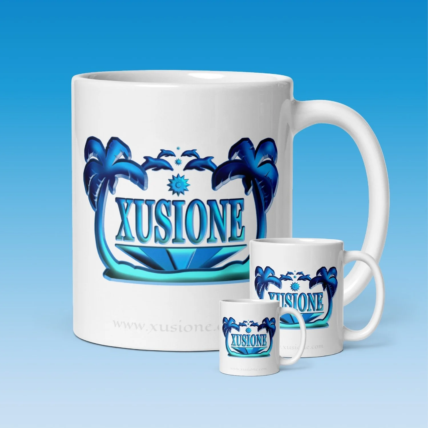 XUSIONE BEACH SPRITZER MUG