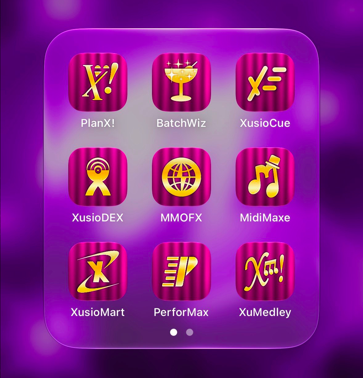 XusioNet App Icons