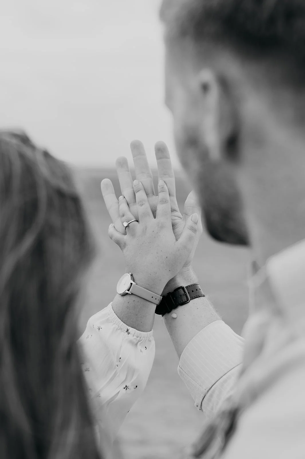 Black and White Couples Photography