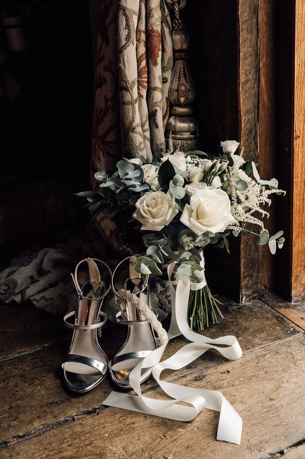 Bridal details at Gorcott Hall