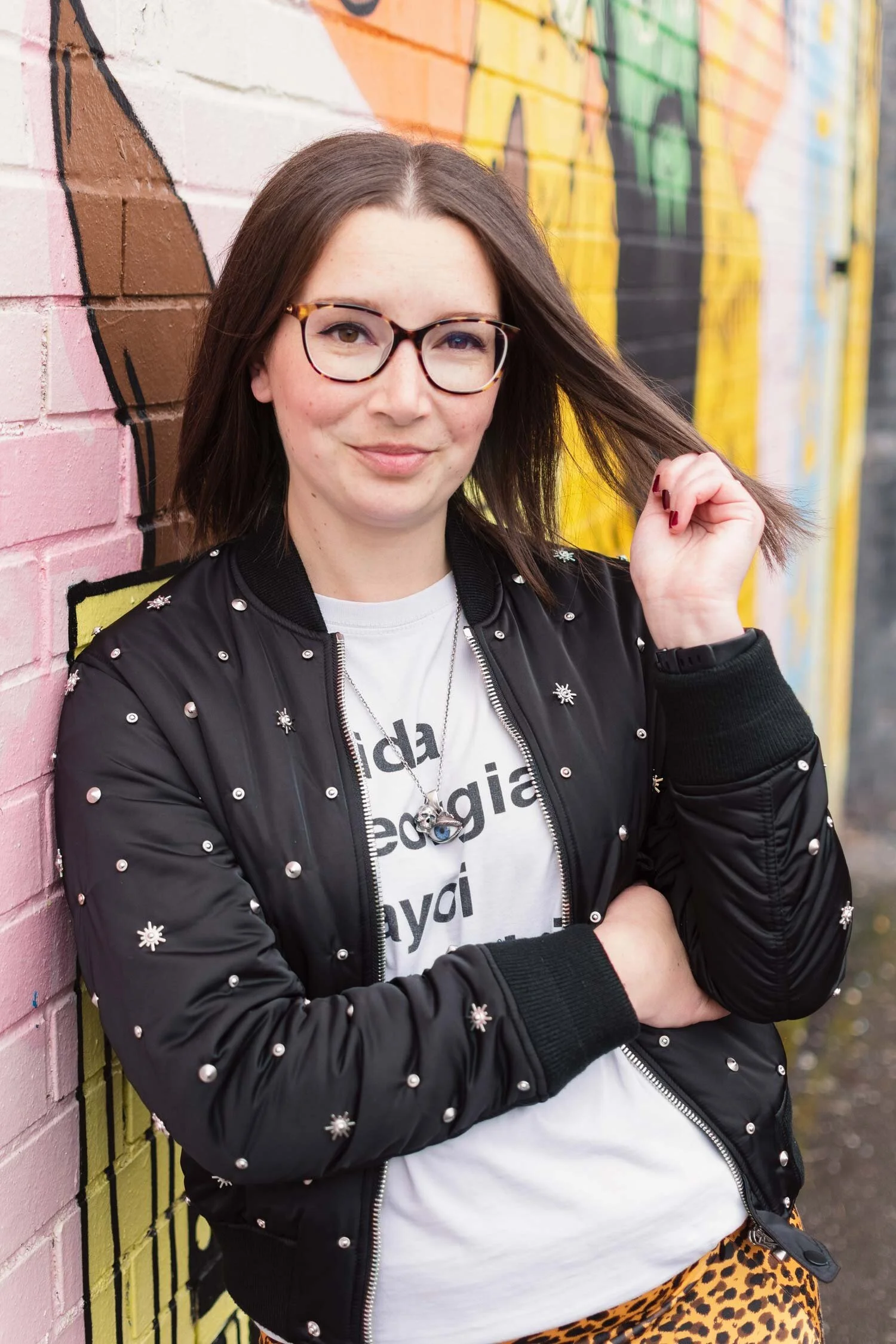 Portrait of Sam Wiltshire in Digbeth by Victoria Beddoes Photography