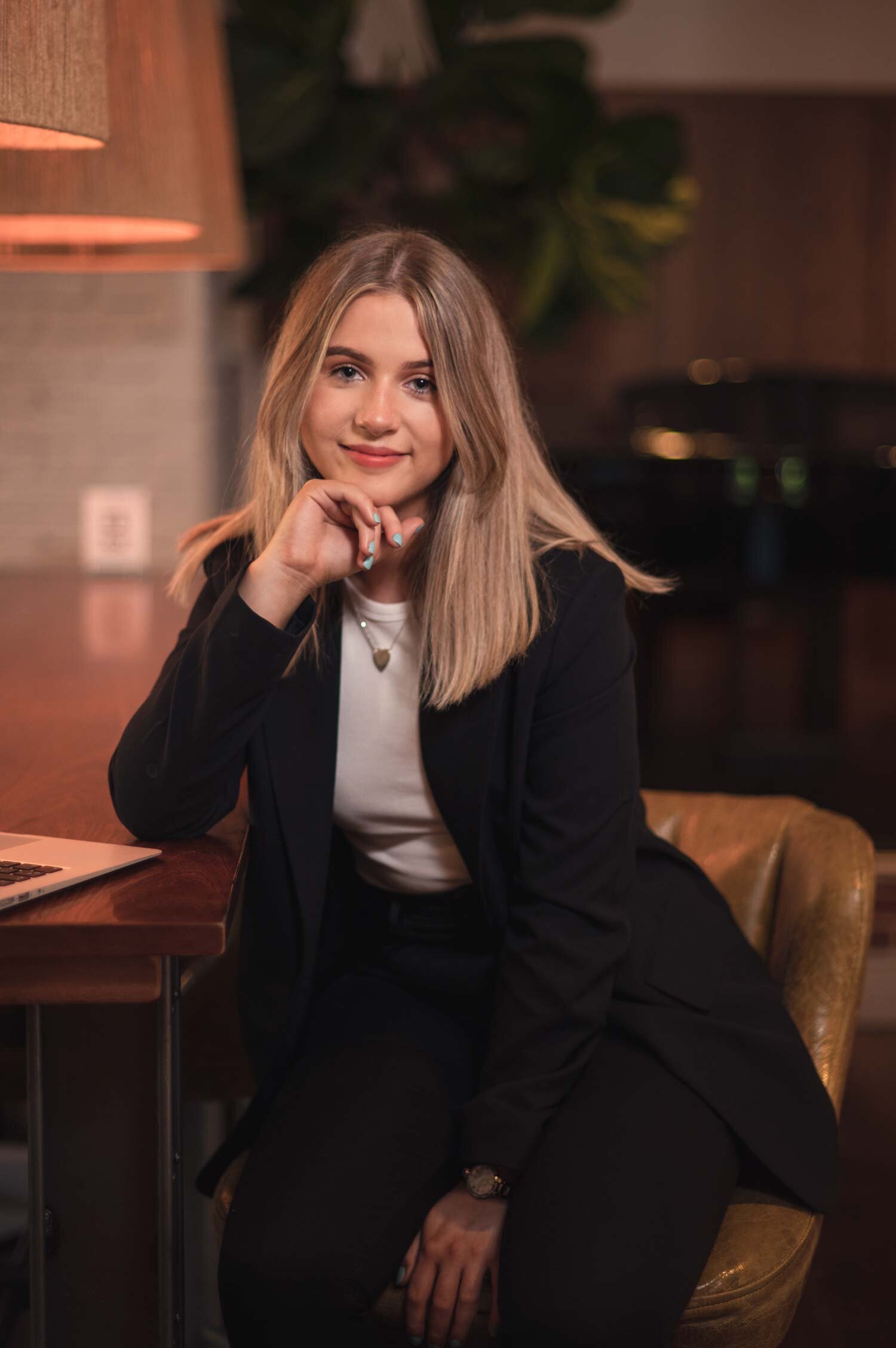 personal branding portrait in Birmingham's Jewellery Quarter
