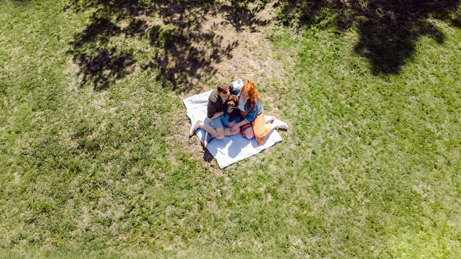 Dog walking Couples Shoot