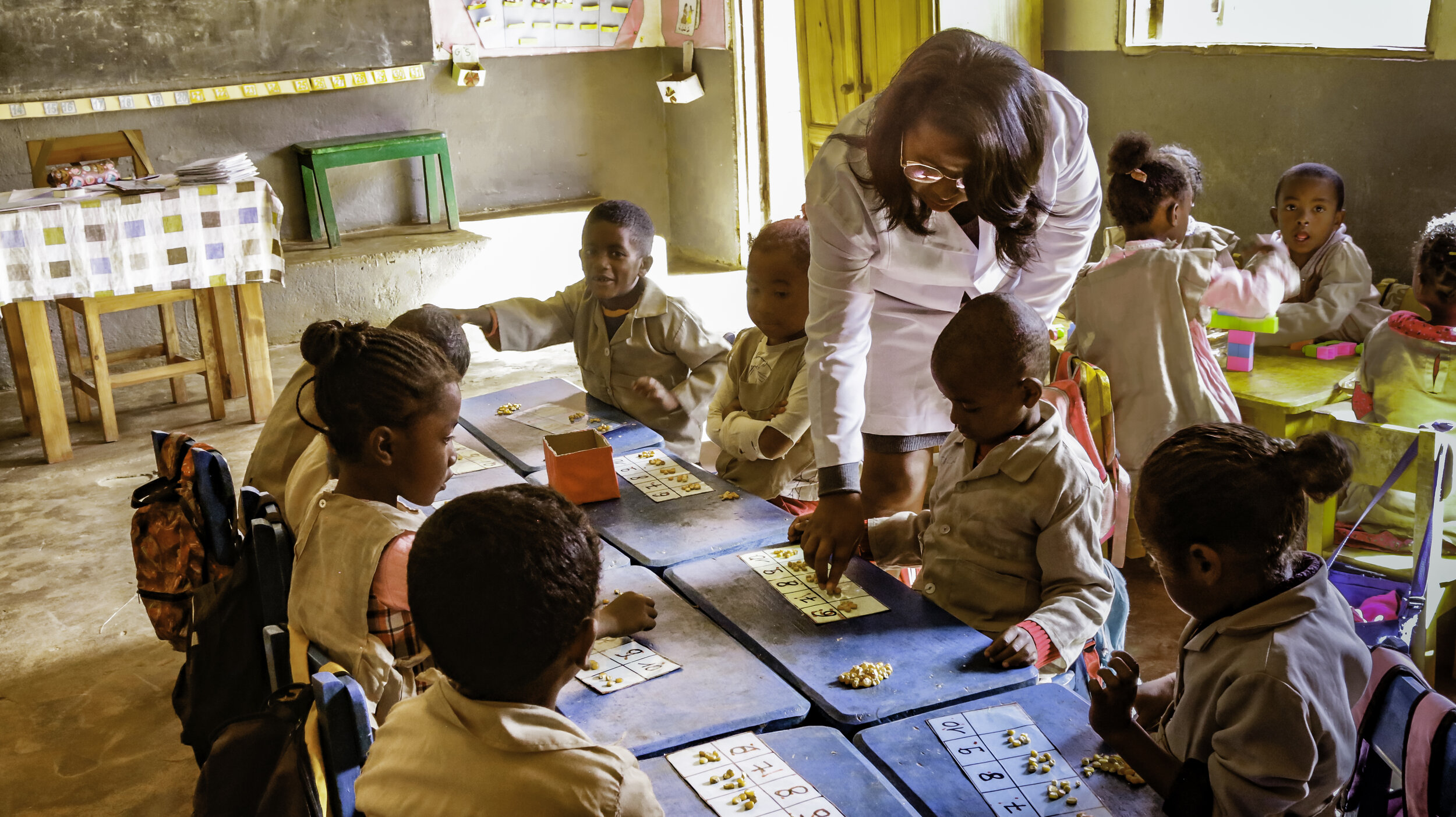 Access to school for children in Madagascar's slums