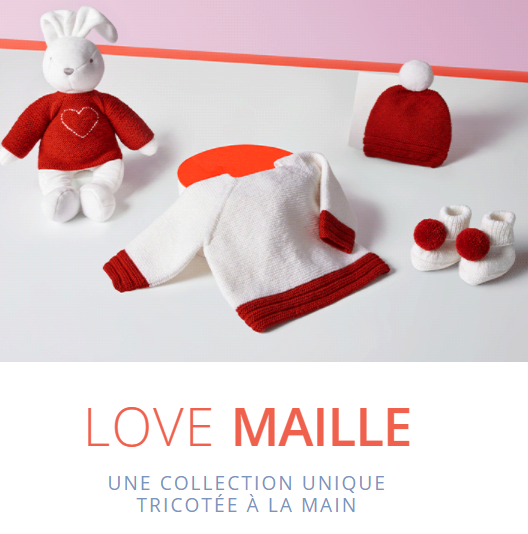 Love Maille - Jacadi releases its new 2021 collection, full of tenderness!