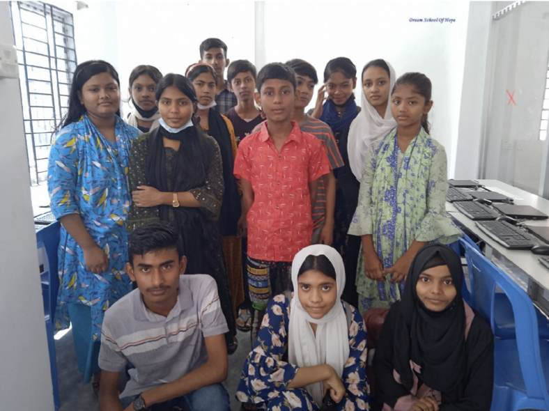 Computer training for Dhaka students! 