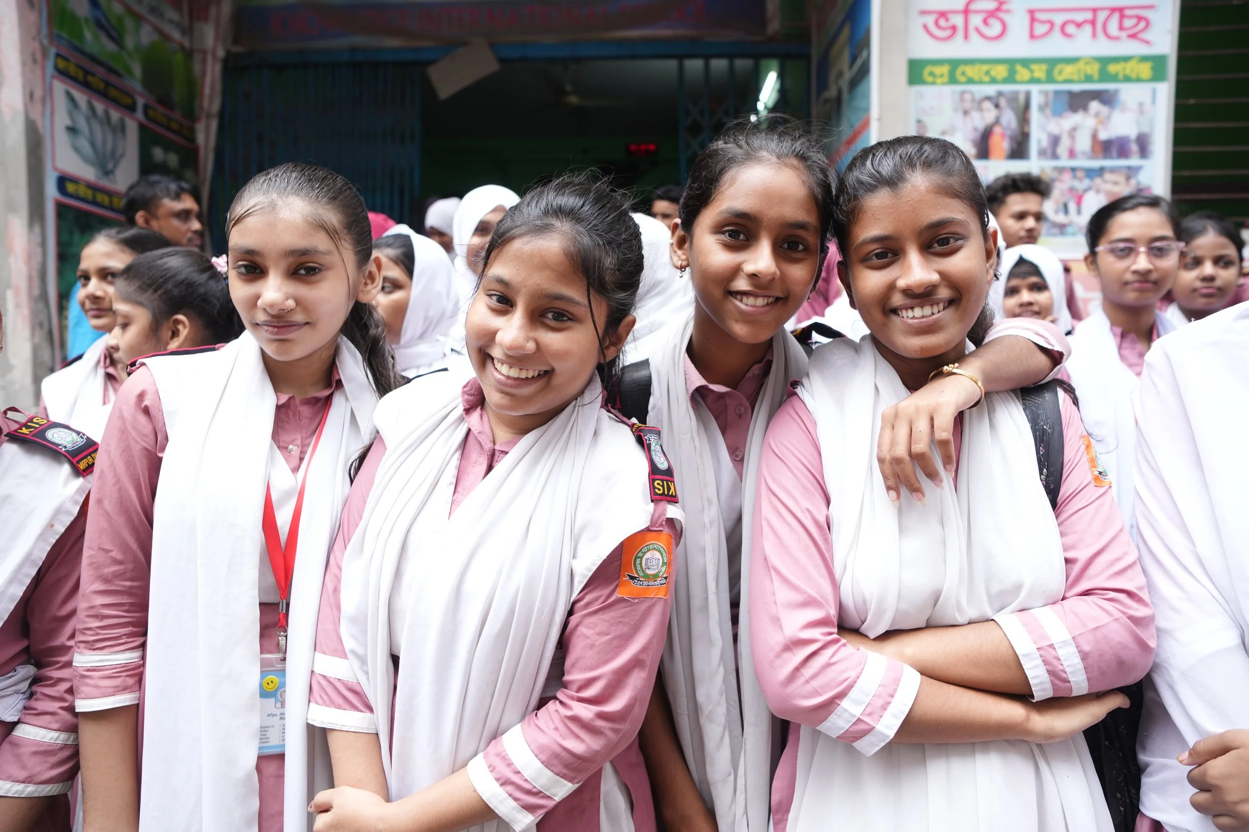 En janvier, c’est la rentrée scolaire au Bangladesh!