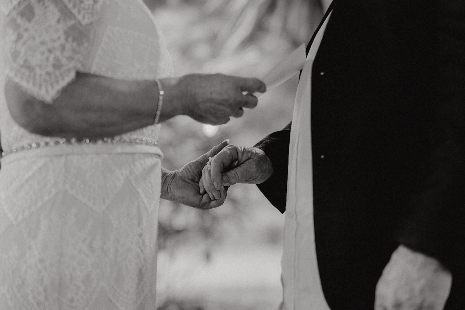 Barilla Bay wedding ceremony vows