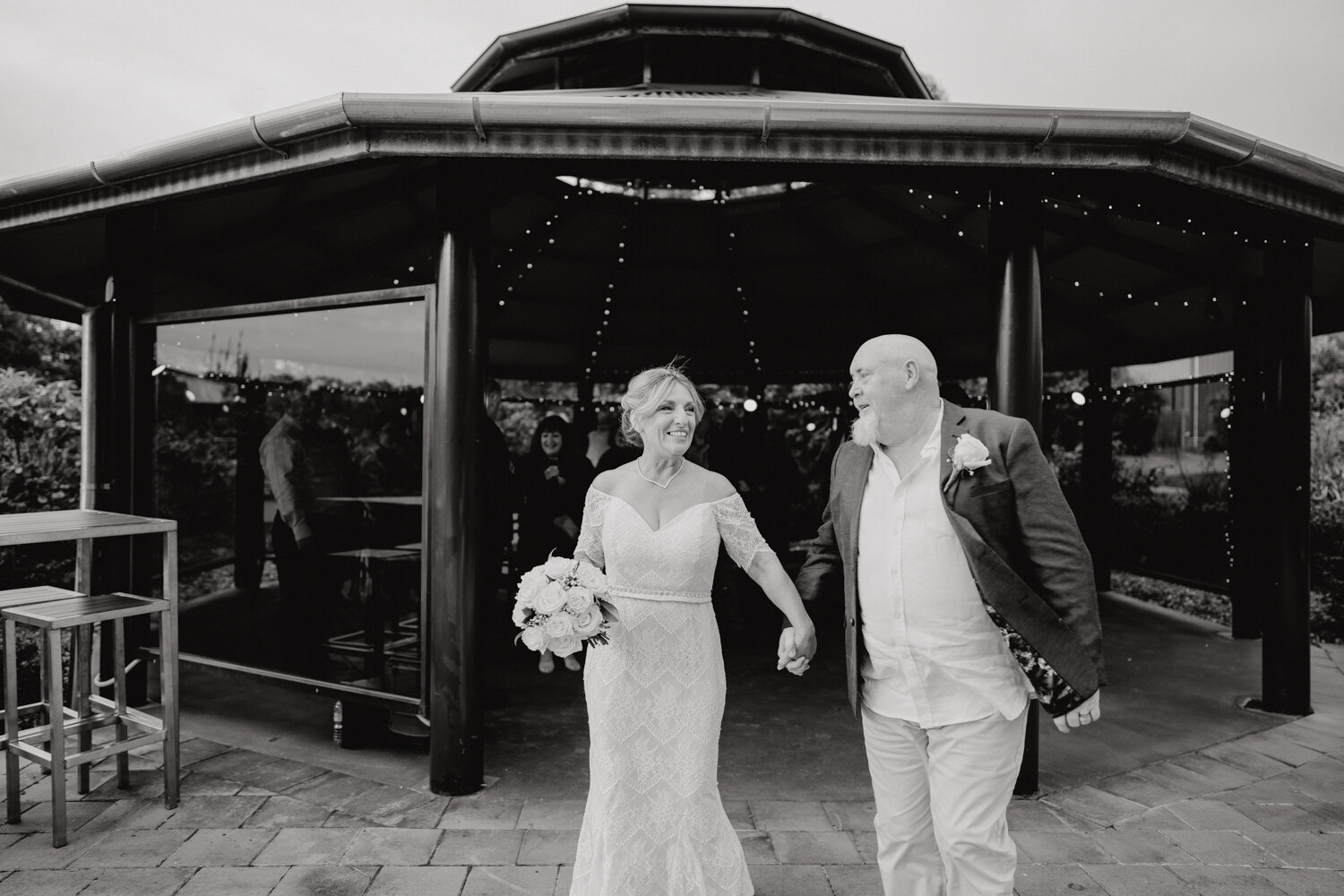 Barilla Bay wedding ceremony