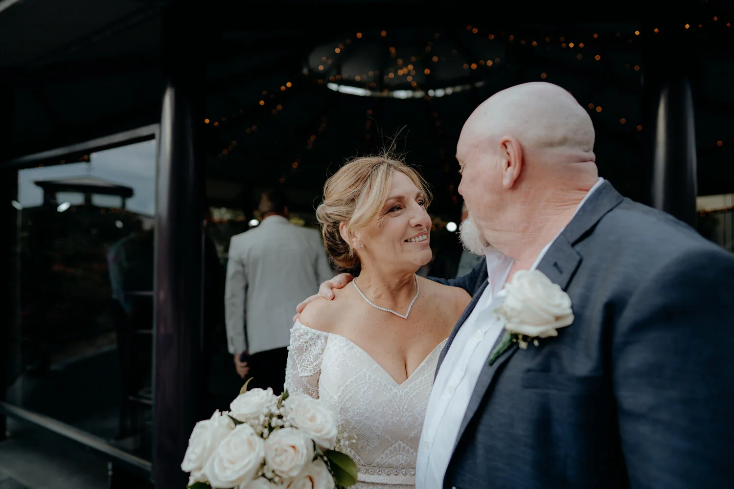 Barilla Bay wedding ceremony
