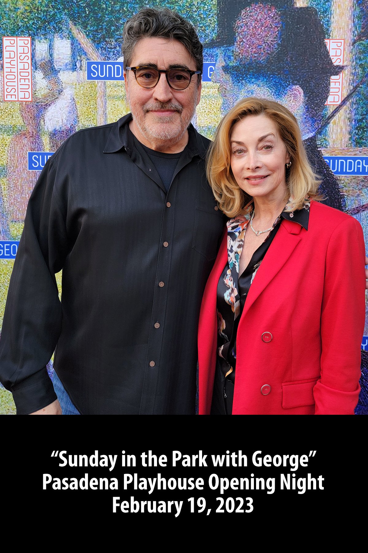"Sunday in the Park with George" Pasadena Playhouse Opening Night