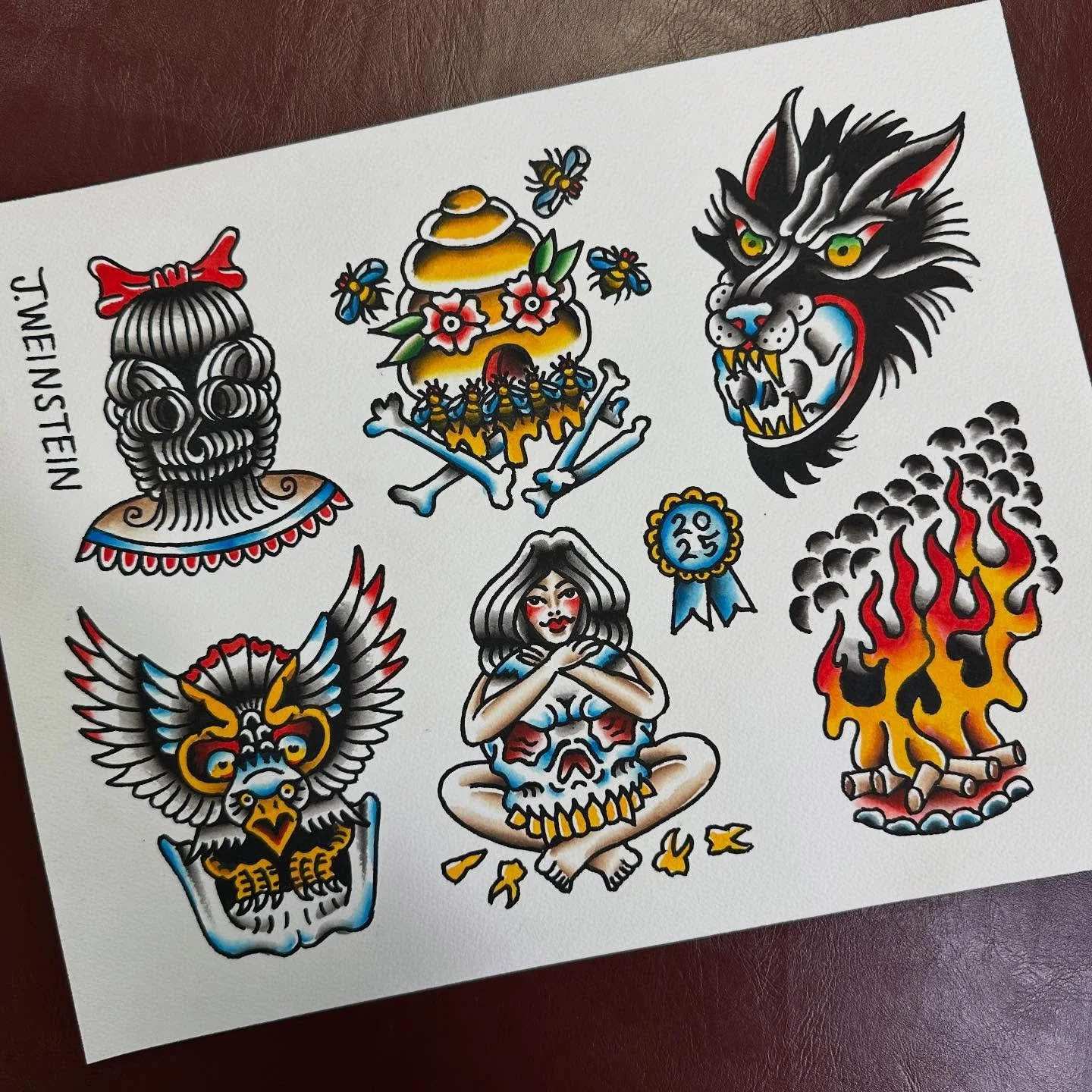 New skull sheet, ready to go for your pleasure. Holler if interested and thanks for looking.