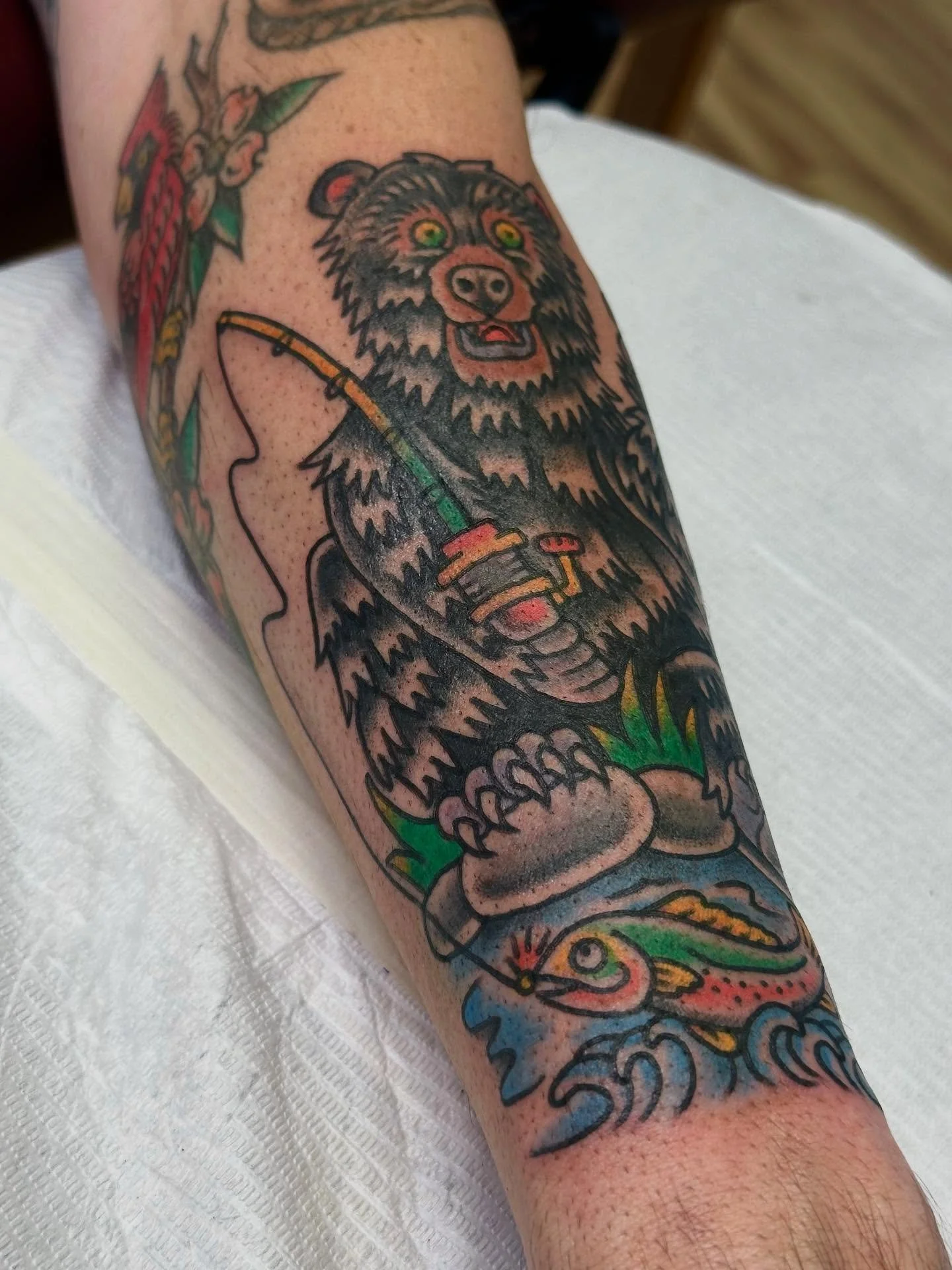 Fun fishing black bear for @langstonville the other day, thanks for letting me bring to life for you.