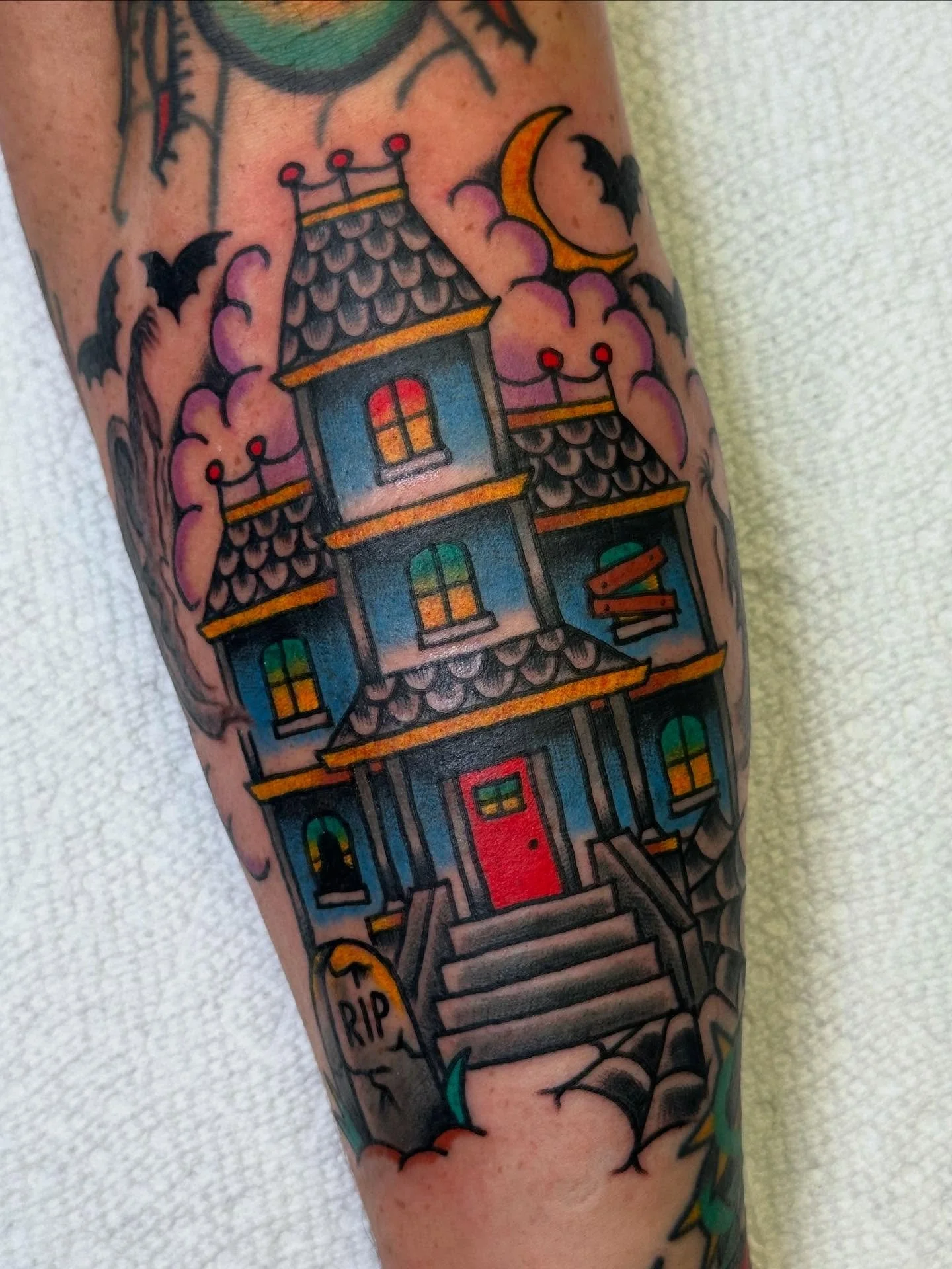 Haunted house for Omar recently, fun one to put together.