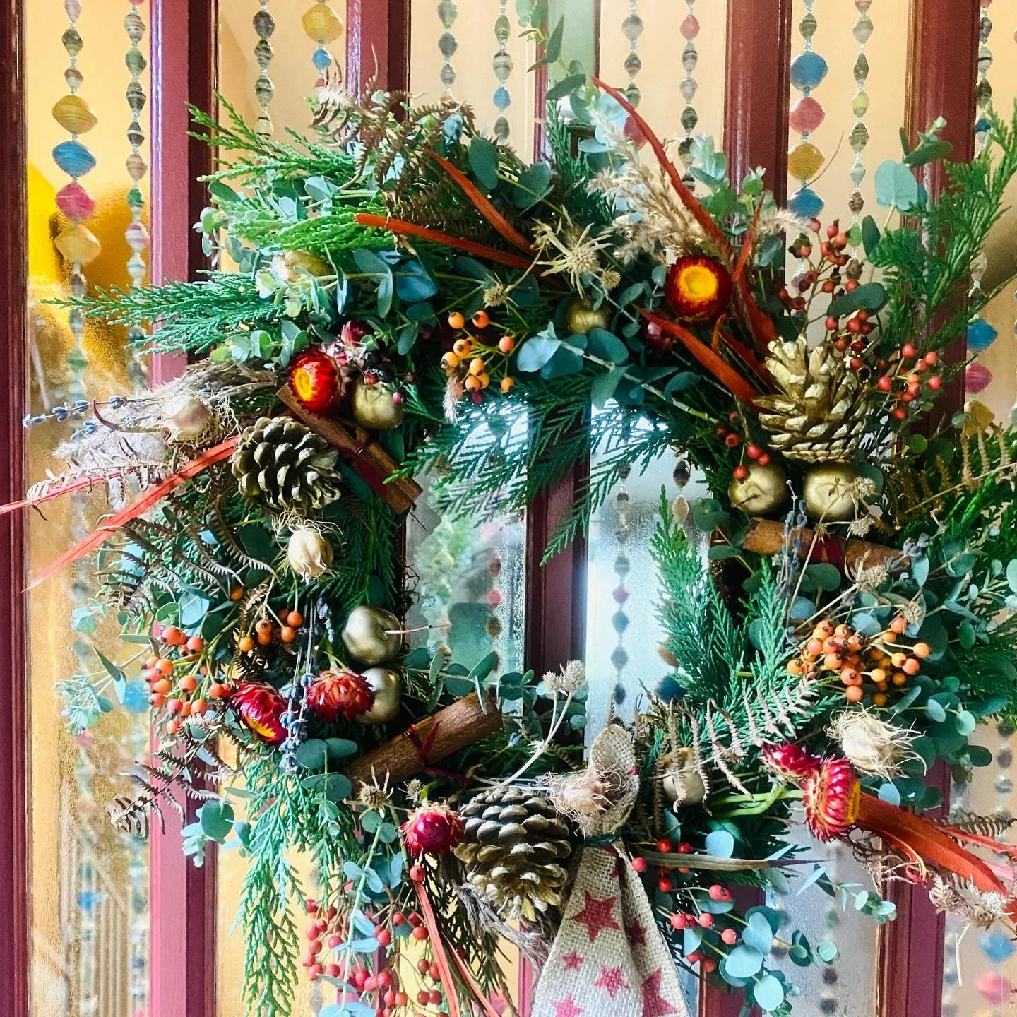 🎄 Christmas Wreath Making Workshops 🎄

Spend an intimate afternoon or evening learning professional wreath-making techniques in a relaxed, friendly atmosphere. 
All materials, tools, and festive refreshments included.
Small groups only - everyone g