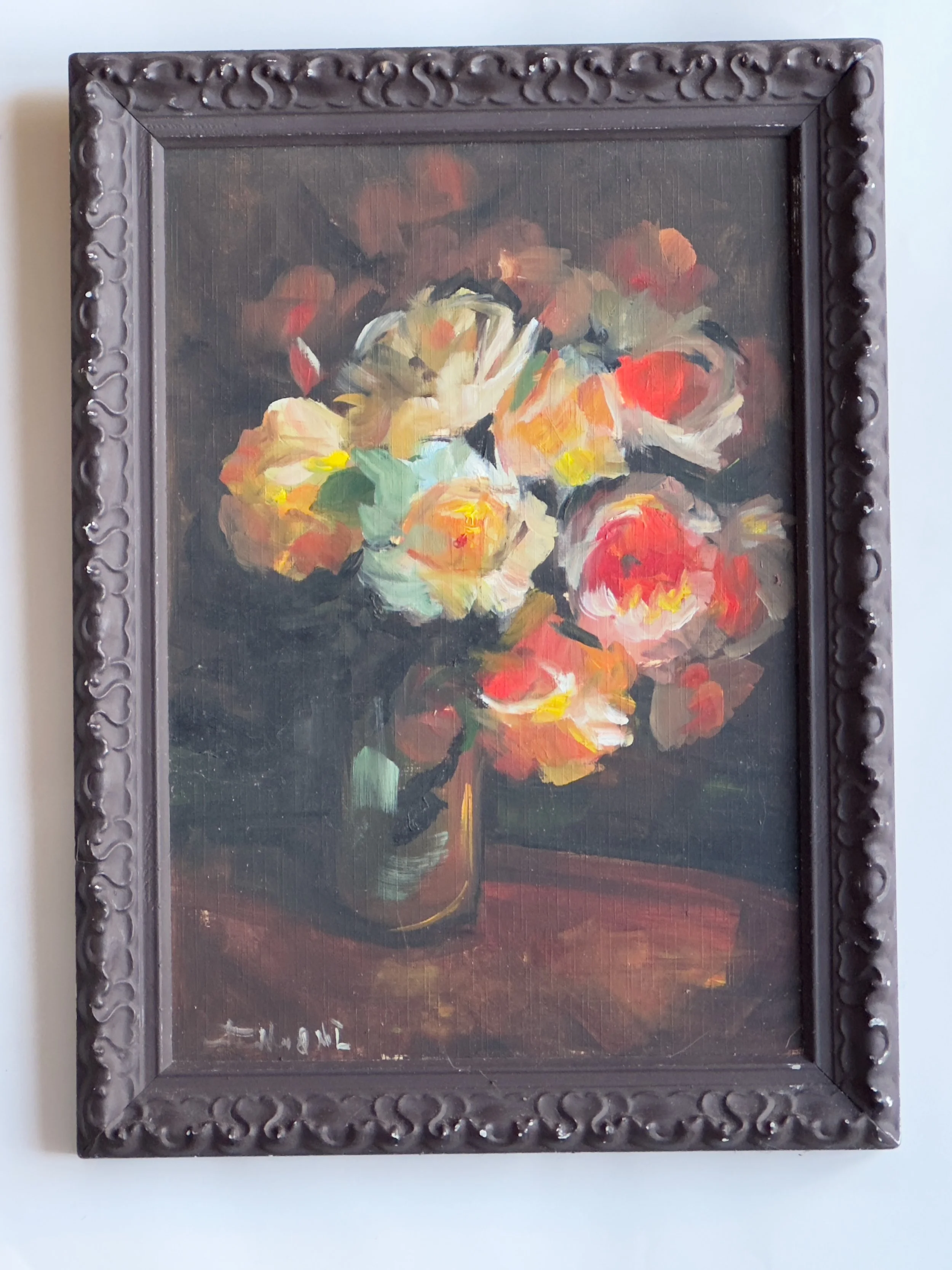 Orange and Yellow Flowers Still Life