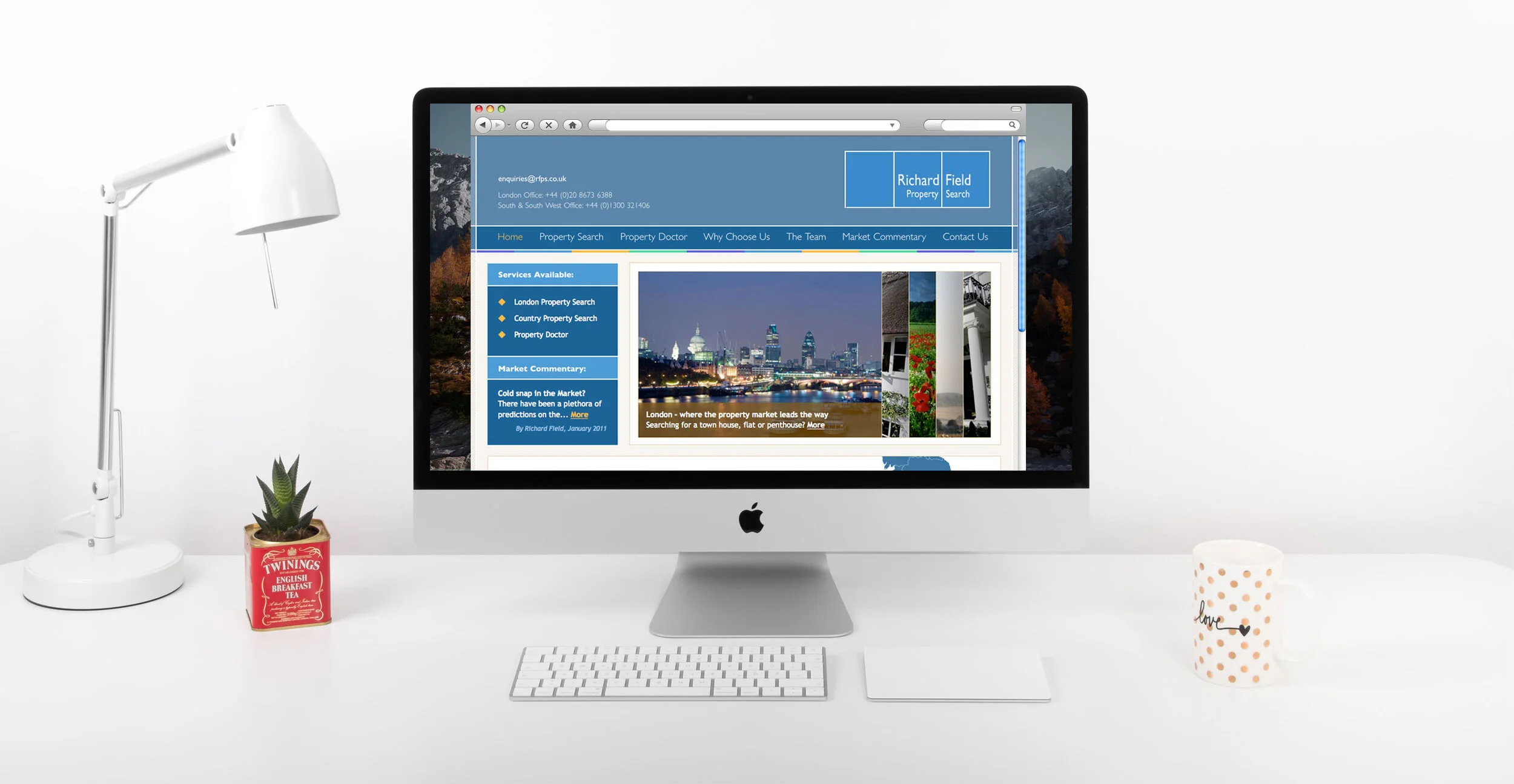 Richard Field Property Search Neon Web Design Poole neon web design
