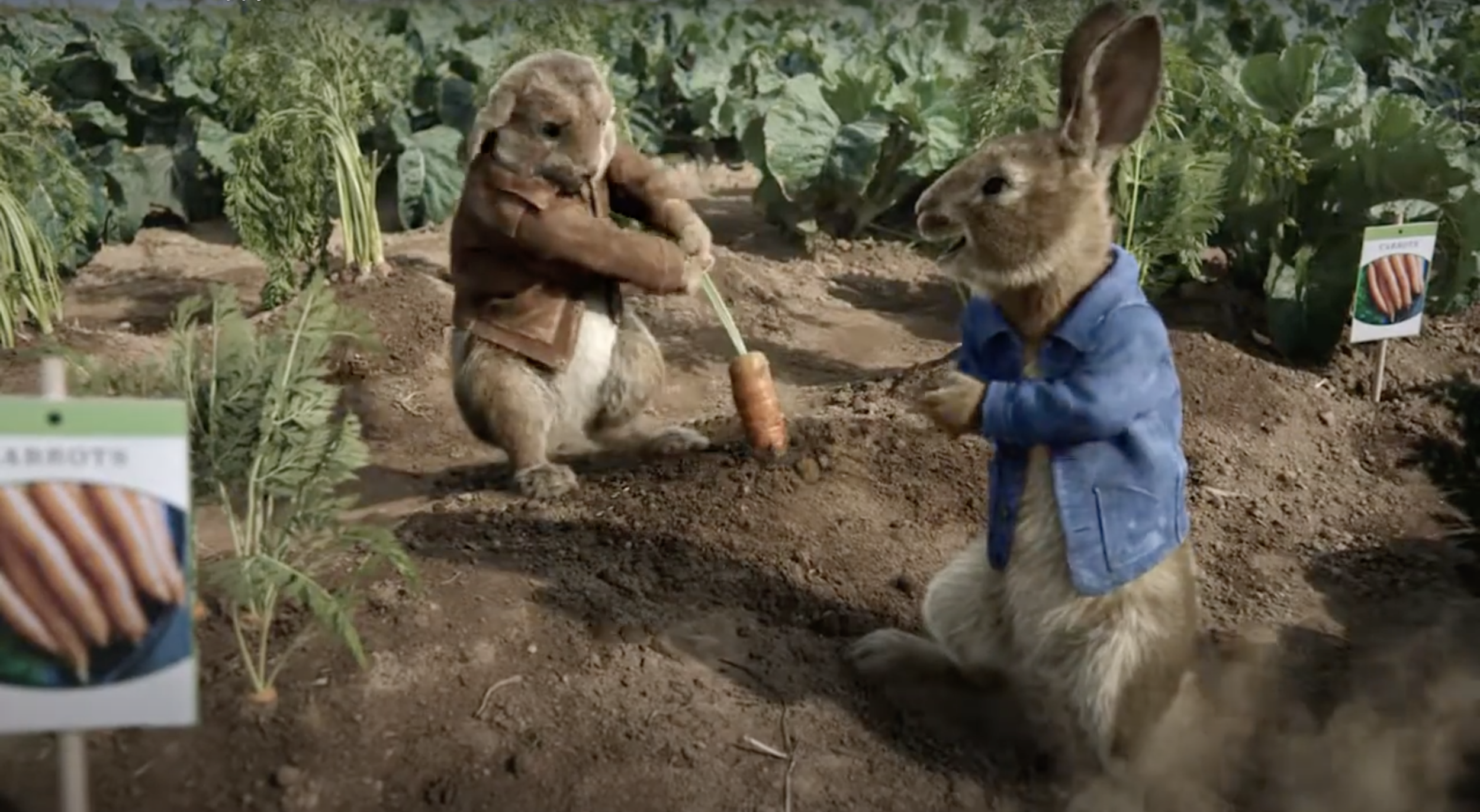  TV ad for Happy Meal X Peter Rabbit. 