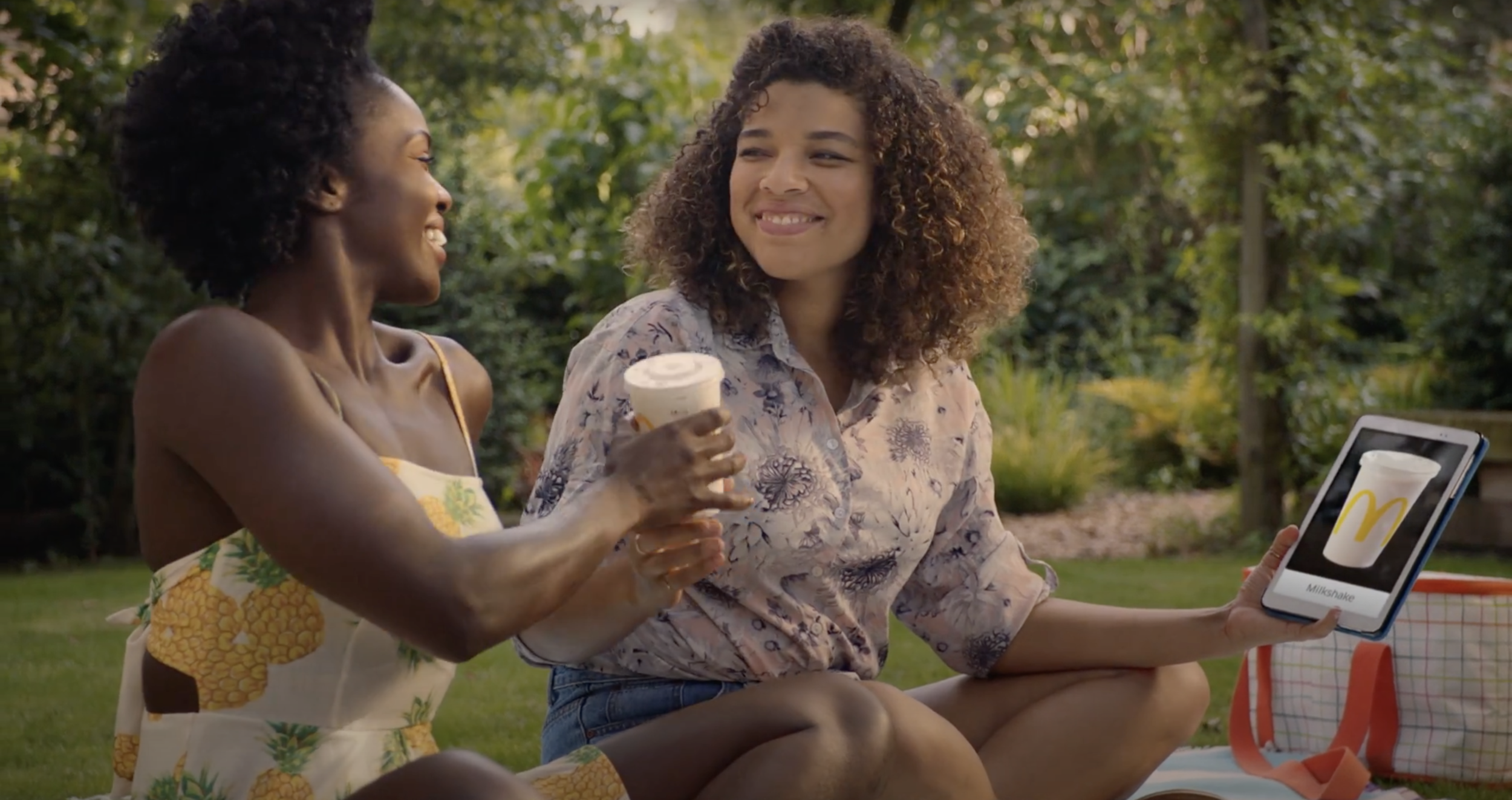  Social content to launch McDelivery. 