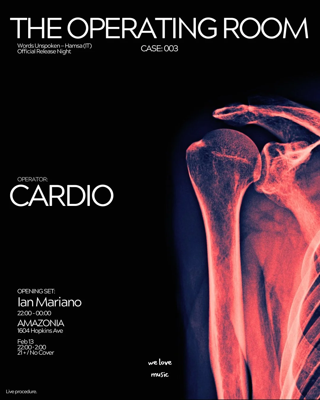 The Operating Room: Case 003