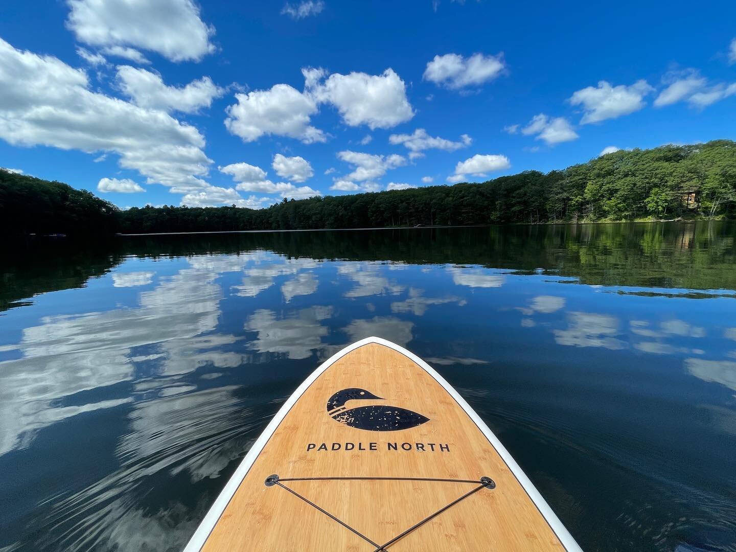One of those magical, super still days on the lake. A juxtaposition from the intense storm that rolled in a few nights before and knocked out the power for half a day. I joke about our lake having a personality, but it&rsquo;s true. She has a great s